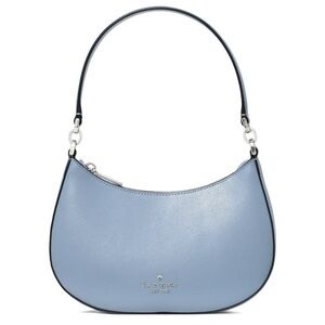 New Kate Spade Paige Shoulder Bag Saffiano Leather Muted Blue
